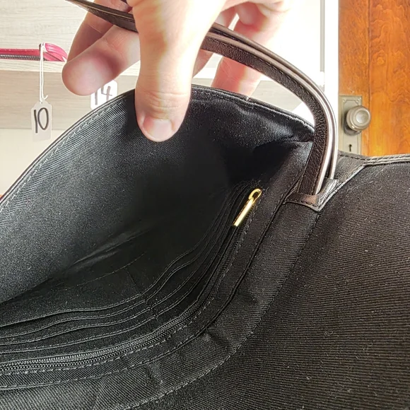 FOSSIL Black Genuine Leather Memoir Diary Clutch SL4317 - Picture 11 of 12